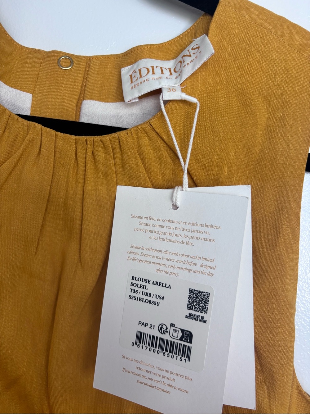 NWT Sézane Set in Sun Size 4/36 - Picture 10 of 13